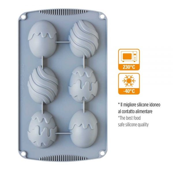 Silicone Mould - Easter Eggs